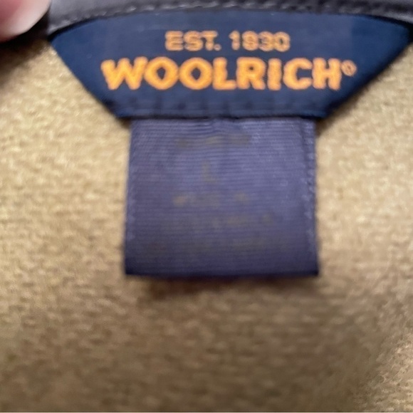 Woolrich  Fern Green Technowool - Women's 
Full Zip Lined Wool Vest - Size Large - Picture 12 of 12